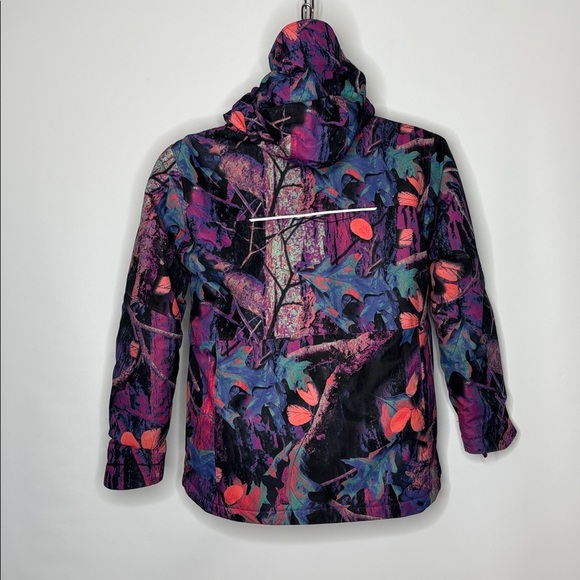 Columbia Multicolor Abstract Jacket kids ski jacket L - Picture 3 of 12